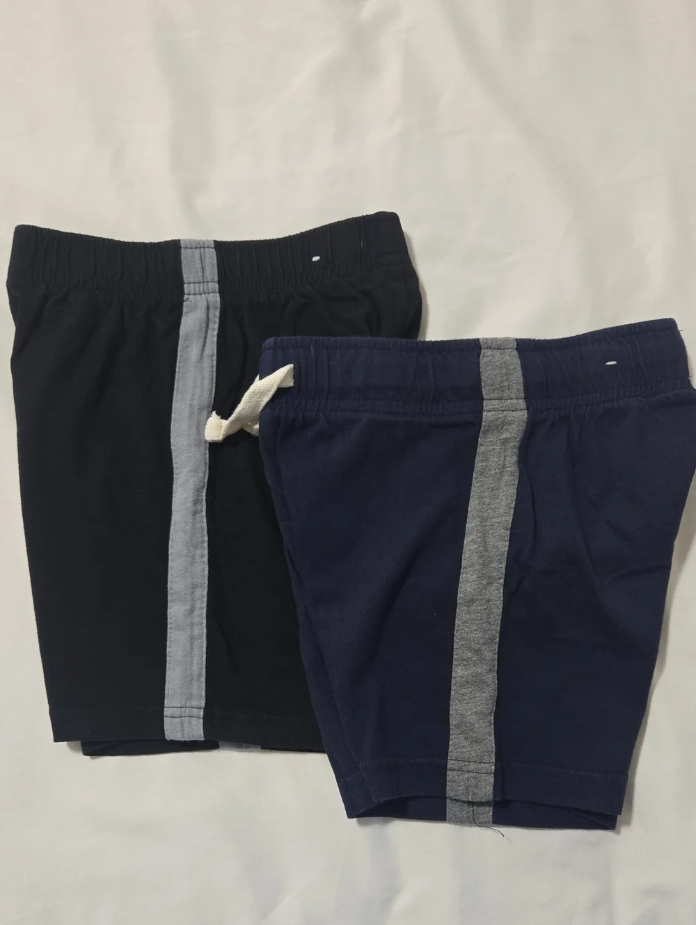 Childrens Place sport blue and black shorts- 2 pair